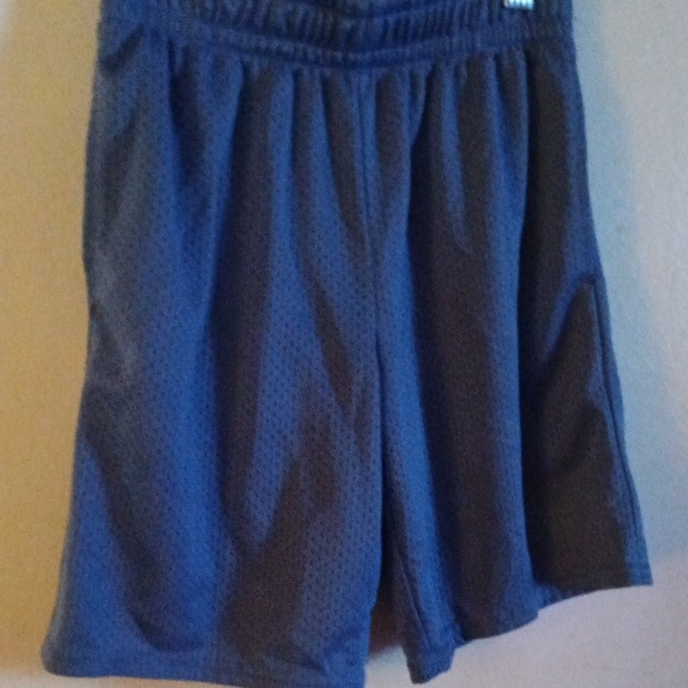 Blueish Gray Athletic Shorts